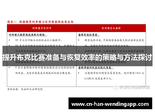 提升布克比赛准备与恢复效率的策略与方法探讨