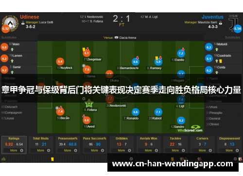 意甲争冠与保级背后门将关键表现决定赛季走向胜负格局核心力量